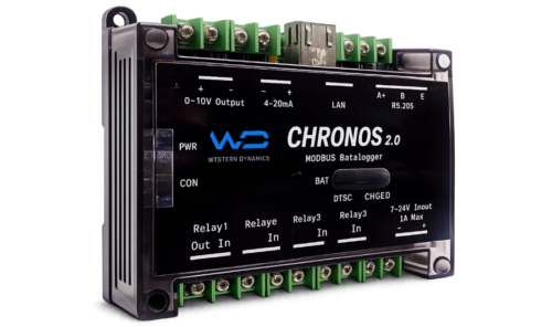 CHRONOS 2.0 MODBUS Datalogger for Industrial Monitoring and Real-Time Data Collection